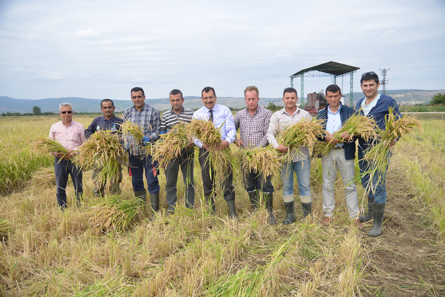 KIRSAL HİZMETLERDEN PİRİNÇ ÜRETİMİ İÇİN AR-GE ÇALIŞMASI