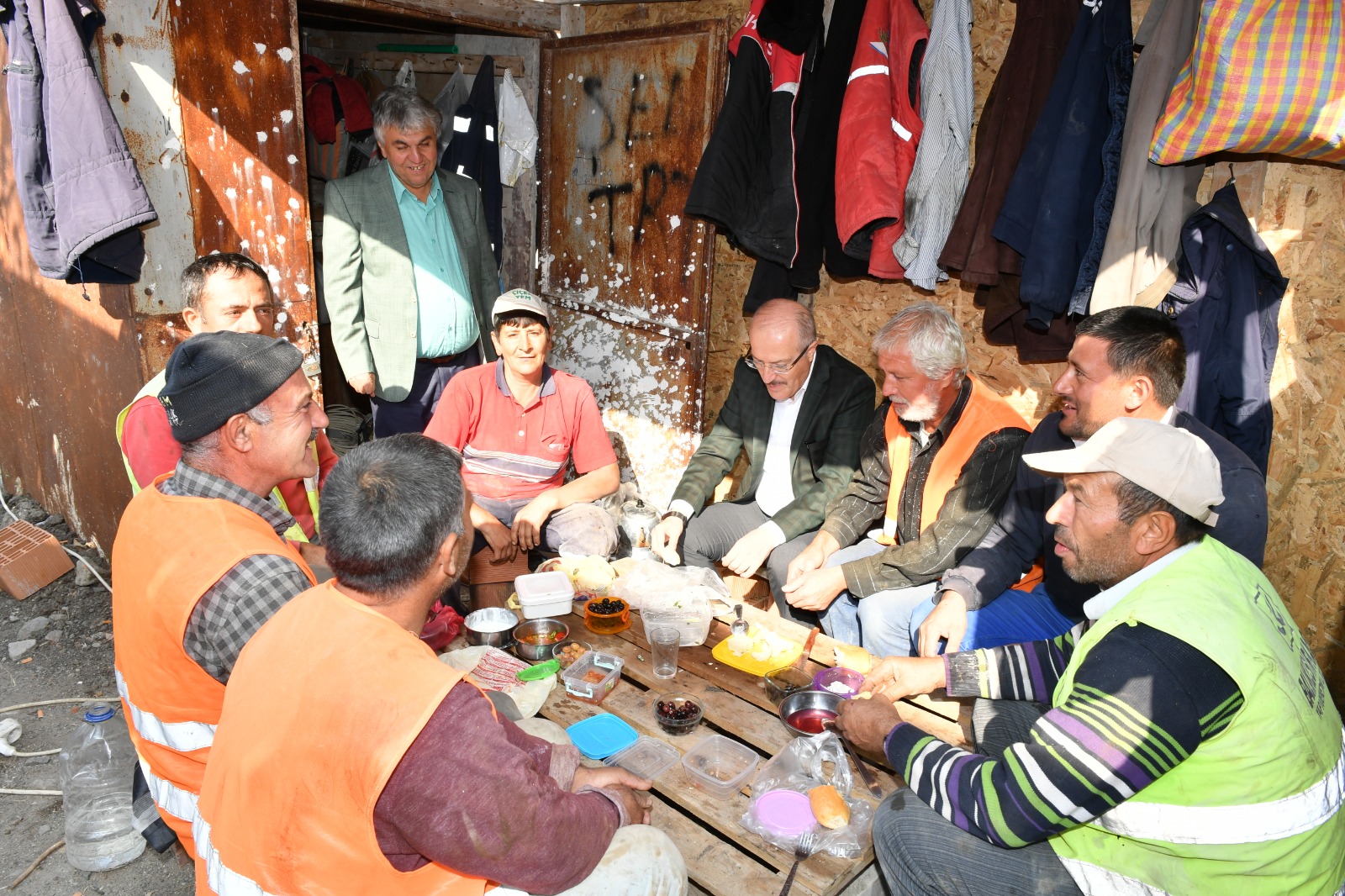 BAŞKAN KAFAOĞLU 2. ALGEM BİNASI İNŞAATINI GEZDİ