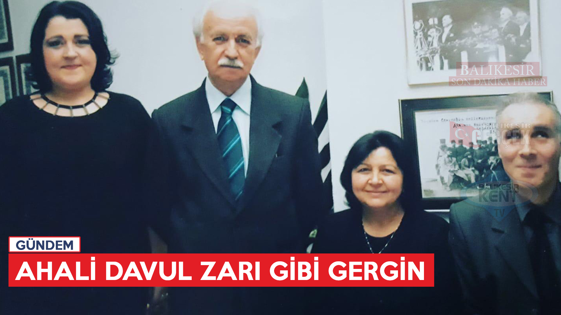 AHALİ DAVUL ZARI GİBİ GERGİN