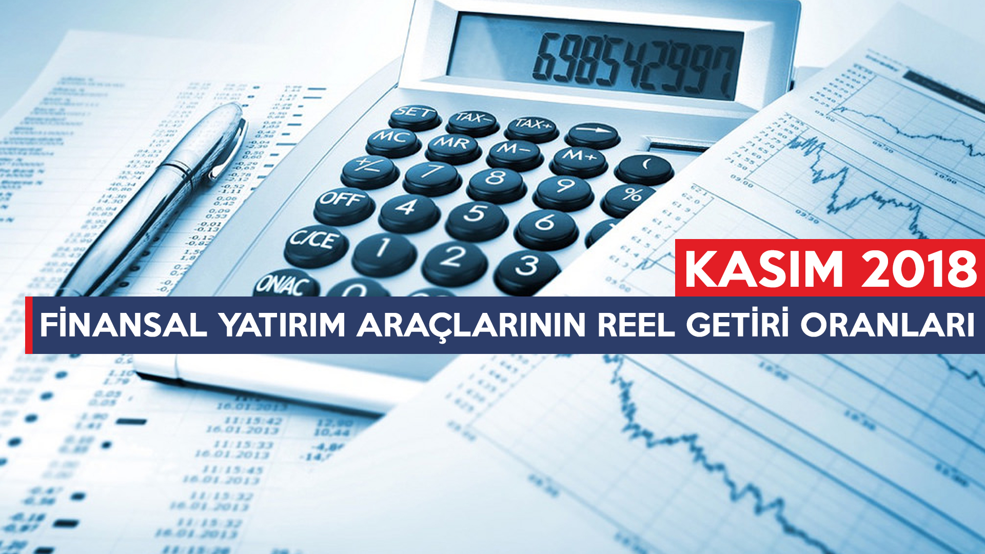 FİNANSAL YATIRIM ARAÇLARININ REEL GETİRİ ORANLARI, KASIM 2018
