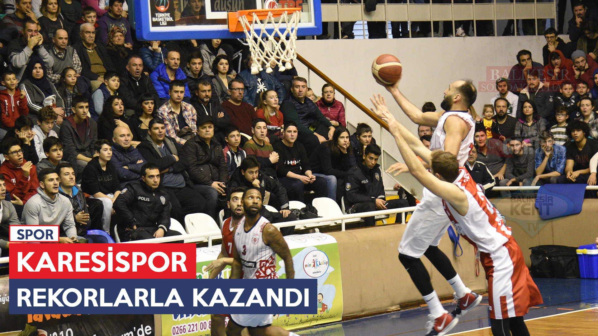 KARESİSPOR REKORLARLA KAZANDI