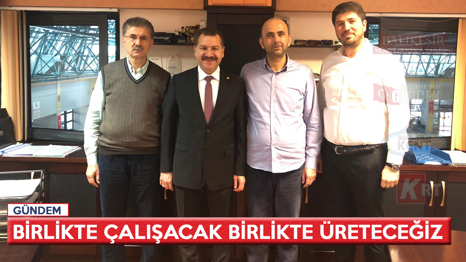 BİRLİKTE ÇALIŞACAK BİRLİKTE ÜRETECEĞİZ
