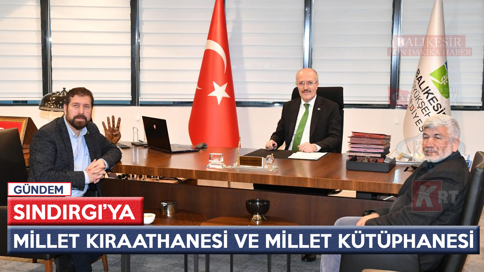 SINDIRGI’YA MİLLET KIRAATHANESİ VE MİLLET KÜTÜPHANESİ