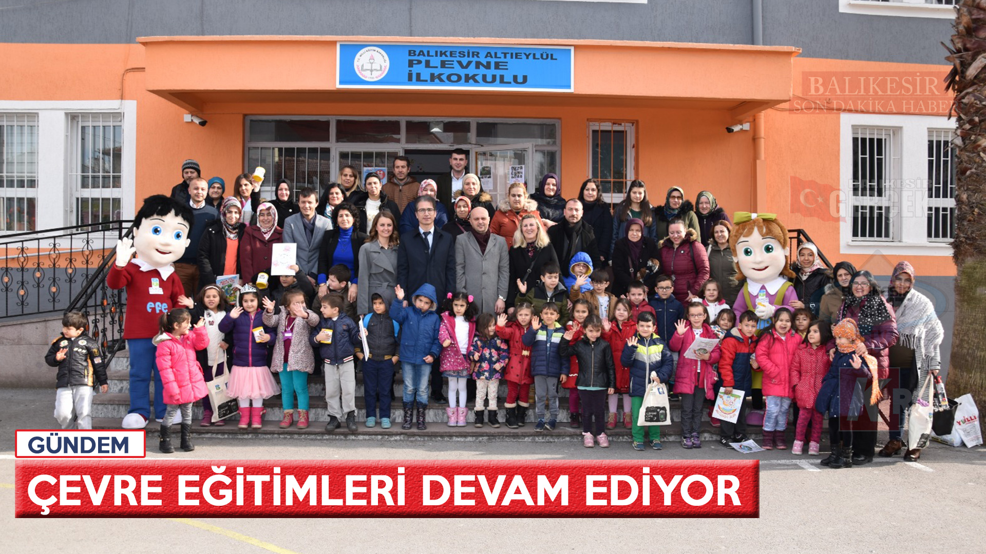 ÇEVRE EĞİTİMLERİ DEVAM EDİYOR