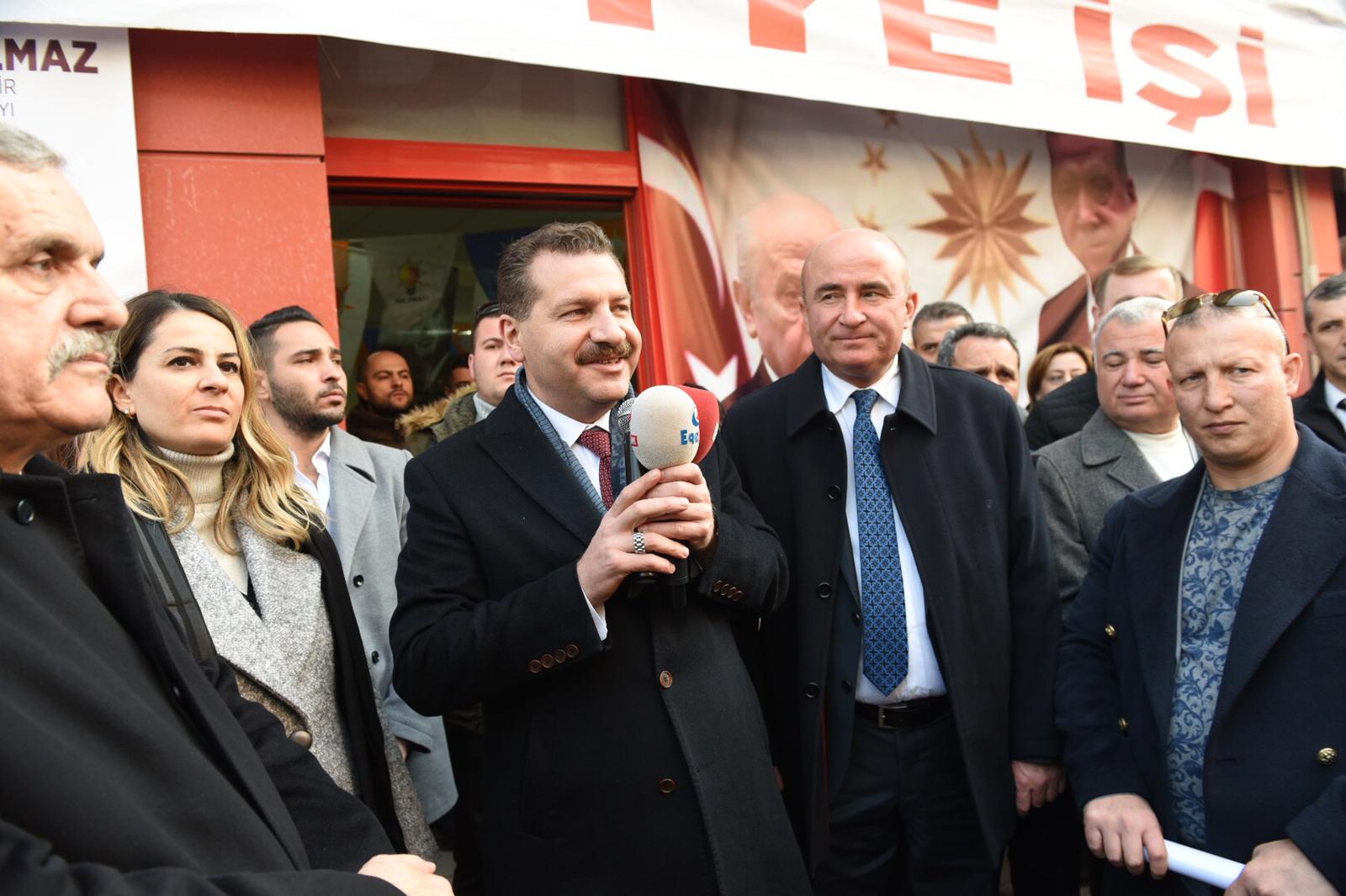 ERDEK YÜCEL YILMAZ’A İNANIYOR