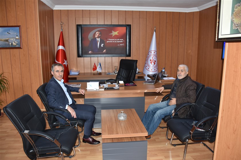 RAMAZAN DEMİR’İ, İL MÜDÜRLÜĞÜMÜZDE KONUK ETTİK