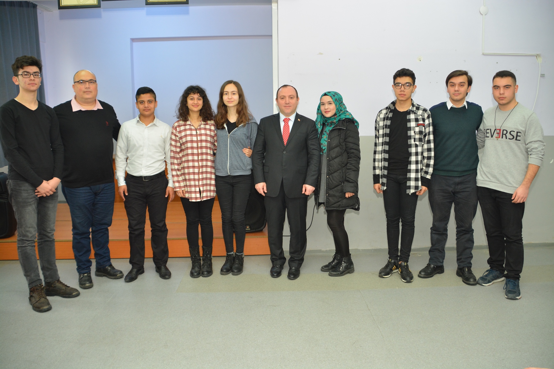 İNEBEY ANADOLU LİSESİNE TEŞEKKÜR ZİYARETİ