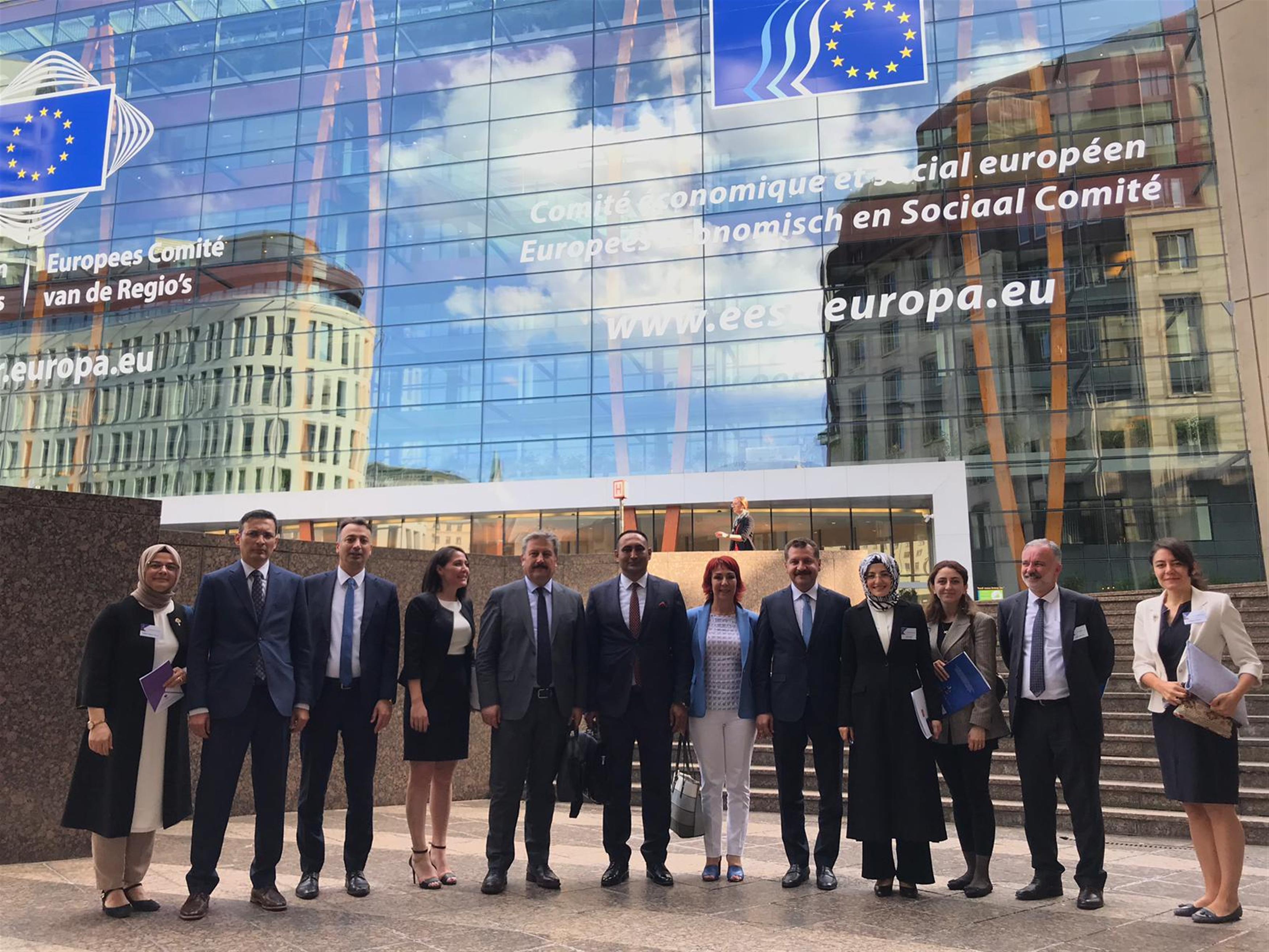 BAŞKAN YILMAZ, BRÜKSEL’DE