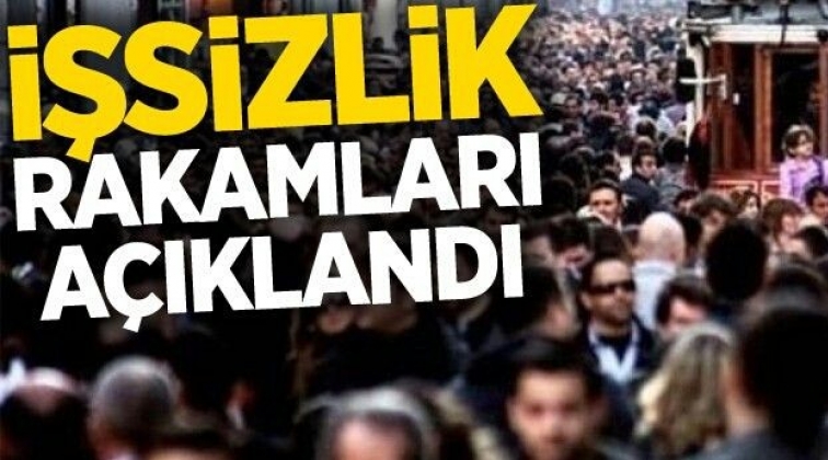 İŞSİZLİK ORANI %14,1 SEVİYESİNDE GERÇEKLEŞTİ