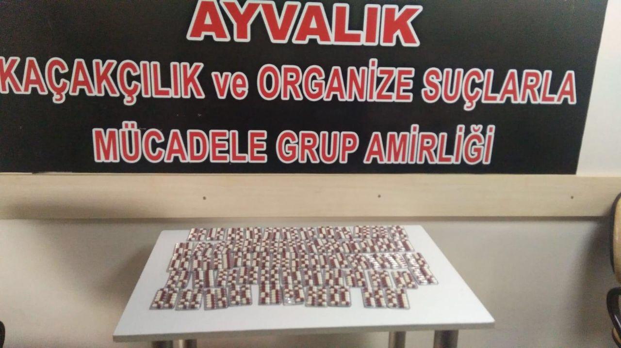 836 ADET UYUŞTURUCU HAP ELE GEÇİRİLDİ