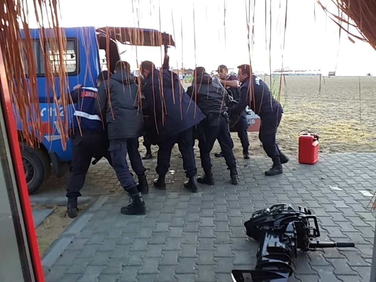 55 DÜZENSİZ GÖÇMEN YAKALANDI