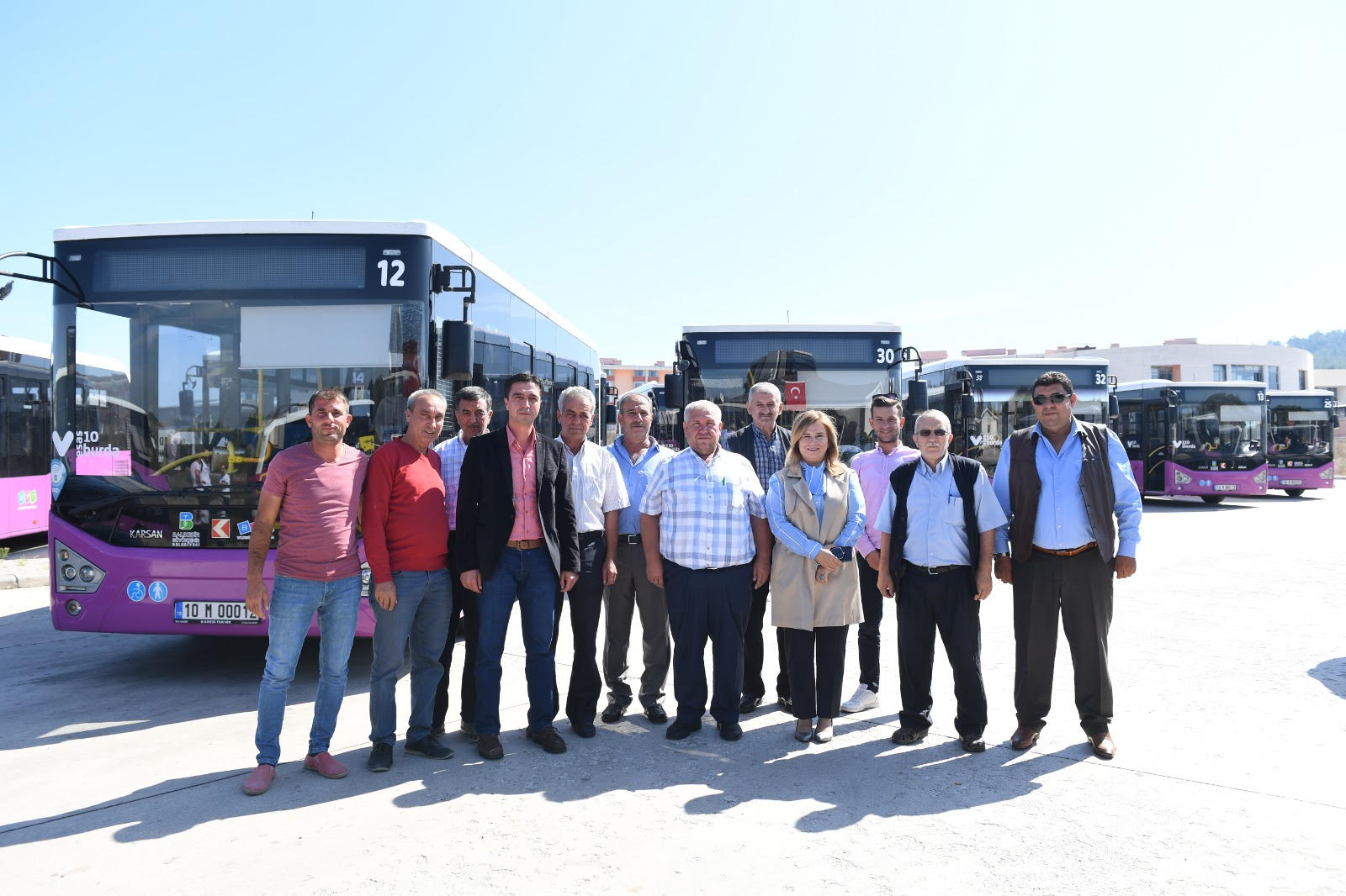 MİLLETVEKİLİ AYDEMİR OTOBÜS ŞOFÖRLERİNİN SORUNLARINI DİNLEDİ