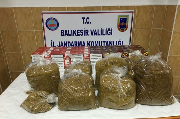 JANDARMADAN KAÇAK TÜTÜN OPERASYONU