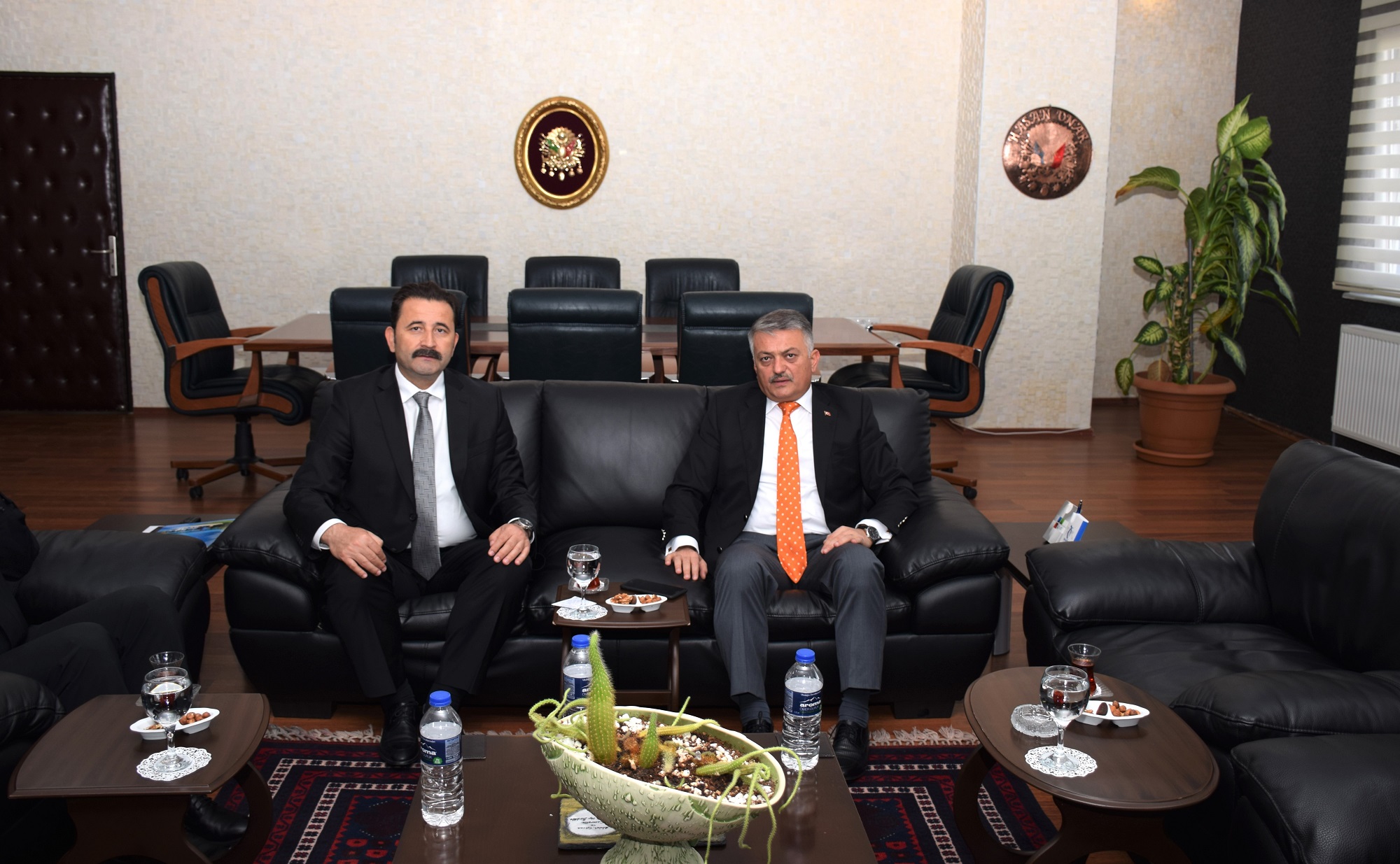 EMNİYET MÜDÜRÜ’NE HAYIRLI OLSUN ZİYARETİ