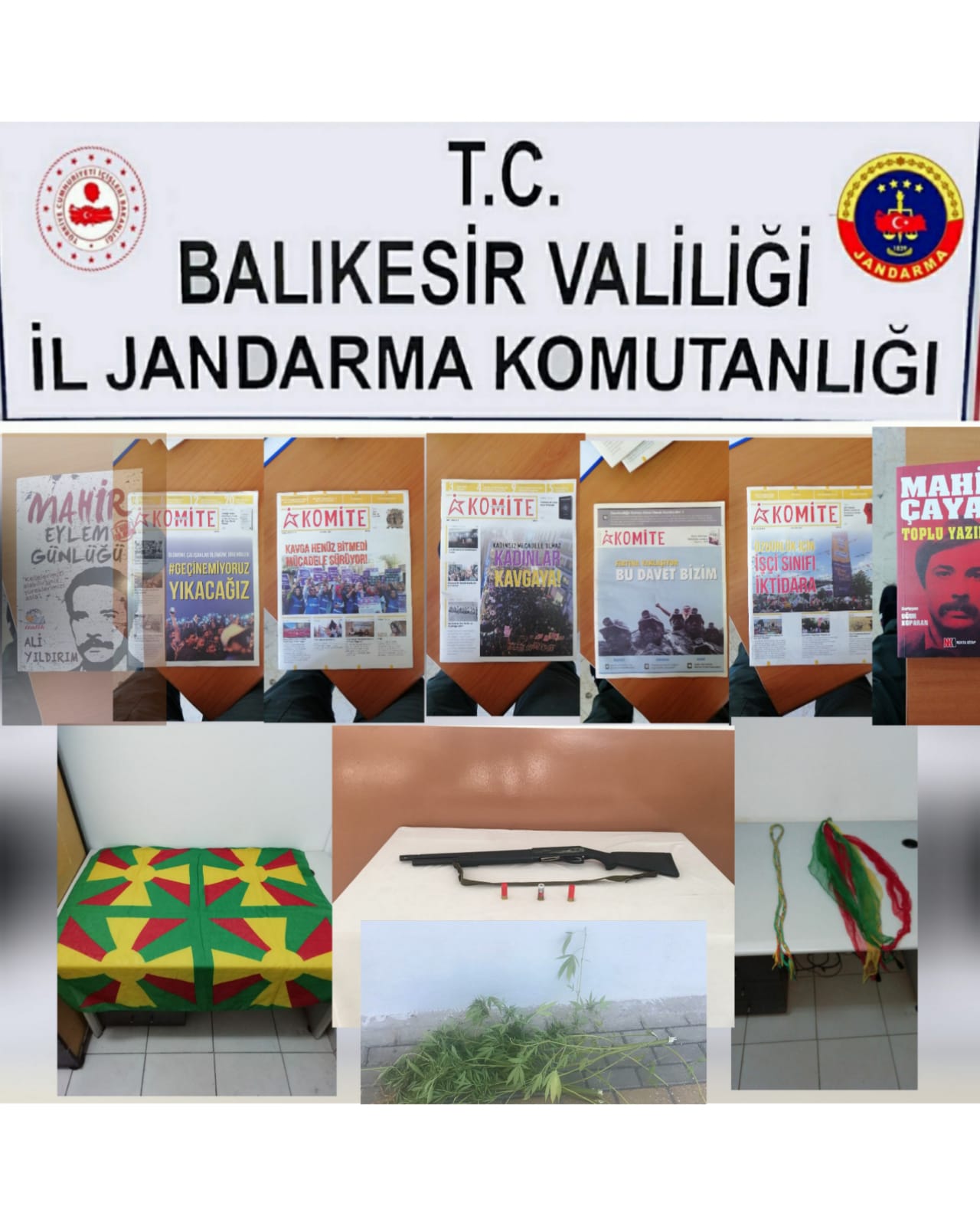 TERÖR PROPAGANDASI YAPAN 6 ŞAHIS YAKALANDI