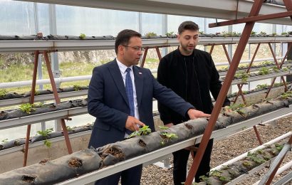 Belediye Başkanı Serkan Sak, Kurutma Tesisi Ziyaretinde Bulundu