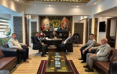 Ziyaret: Şoförler Odası ve Taşıyıcılar Kooperatifi Şehir Belediye Başkanı İle Görüştü