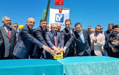 Ticaret Borsası Başkanı Mehmet Çetin, Üniversite Hastanesi Ek Hizmet Binasının Temelini Attı