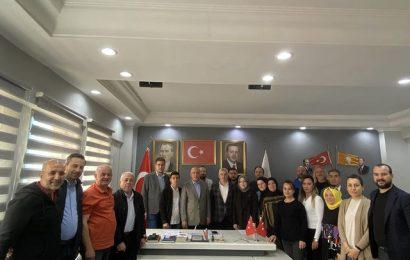 İsmail Ok, Balıkesir’de İlçe Teşkilatlarını Ziyaret Etti