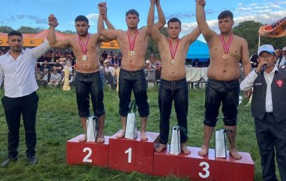 3. Geleneksel Yağlı Pehlivan Güreşleri’nde Madalyalar Sahiplerini Buldu