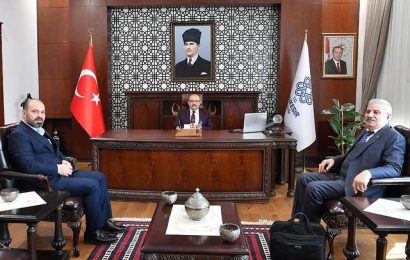 Avrupa Yakası Trabzonlular Derneği Başkanı Valiyi Ziyaret Etti