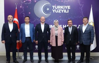 AK Parti Genel Merkezi’nde İşbirliği ve Dayanışma Ziyareti