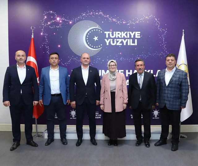 AK Parti Genel Merkezi’nde İşbirliği ve Dayanışma Ziyareti