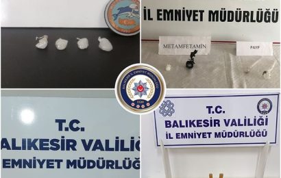 Balıkesir’de Uyuşturucu Operasyonu: 17.15 Gram Esrar ve 14.81 Gram Metamfetamin Ele Geçirildi