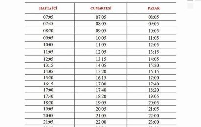 Balıkesir’de Toplu Taşıma Sefer Saatlerinde Değişiklik Yapıldı