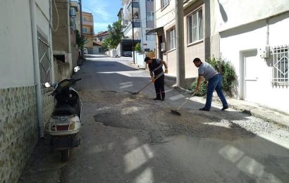 Karesi Belediyesi Yol ve Kaldırım Düzenlemelerini Tamamladı