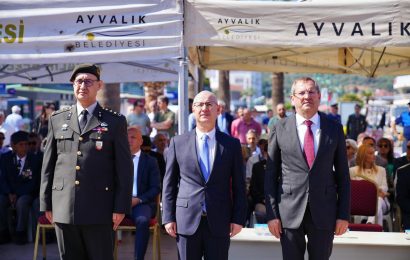 Ayvalık’ta İlk Kurşunun 105. Yılı Törenle Anıldı
