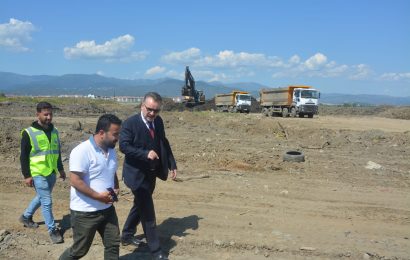 Edremit TDİOSB’de Altyapı Çalışmaları Hız Kesmeden Devam Ediyor