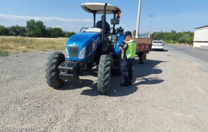 Balıkesir’de Tarım Araçları ve Traktörlere Sıkı Denetim