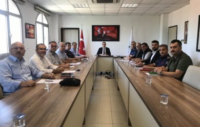 Kaymakam İlyas Memiş Başkanlığında Orman Yangınlarıyla Mücadele Toplantısı Gerçekleşti