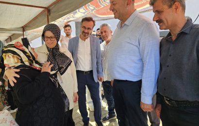 AK Parti Genel Başkan Yardımcısı Belgin Uygur’dan Çömlekçi Mahallesi’ne Ziyaret