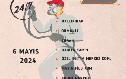 Sağlık İşleri Müdürlüğü Sivrisinek ve Haşere Kontrolü Yapıyor