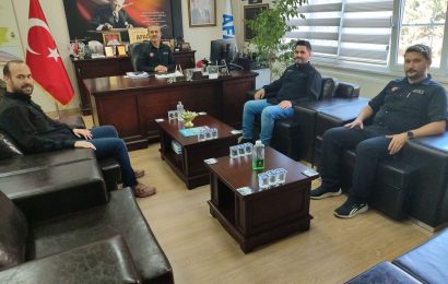 Dernek Yöneticileri İl Müdürü’nü Ziyaret Etti