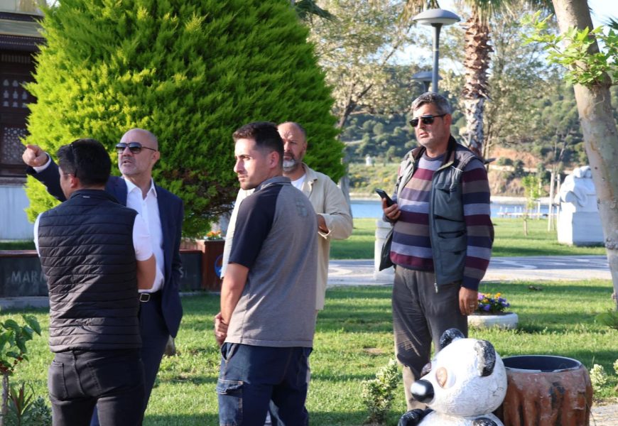 Marmara Adalar Belediyesi, Abroz Mahallesi’nde Yeni Çevre Düzenlemesi Projeleriyle Dikkat Çekiyor