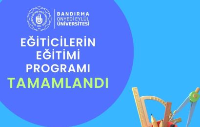 Eğiticilerin Eğitimi Programı Başarıyla Tamamlandı