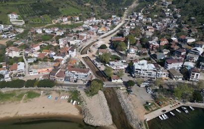 Taşkın Koruma İnşaatı Devam Ediyor