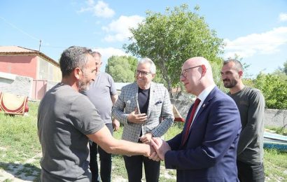 CHP Balıkesir Milletvekili Serkan Sarı’dan Pınarbaşı’nda Destek Ziyareti