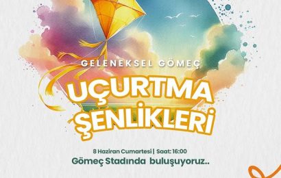 Gömeç Belediyesi Uçurtma Şenliği’ne Çocukları Davet Ediyor