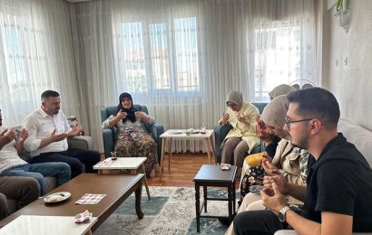 AK Parti Milletvekili Belgin Uygur, Balıkesir İl Başkanı Mehmet Aydemir ile Hasan Çakmak’ın Ailesine Taziye Ziyaretinde Bulundu