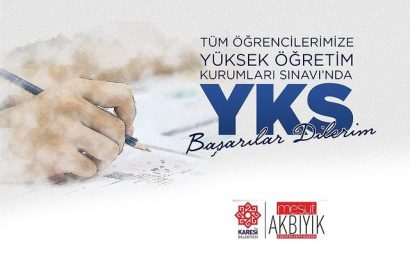 Karesi Belediyesinden Gençlere Başarı Dileği