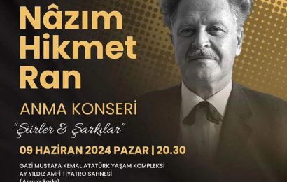 Nâzım Hikmet Ran Anma Konseri