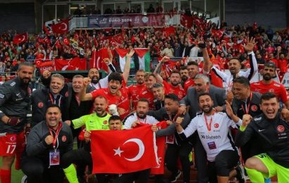 Ampute Futbol Milli Takımı Avrupa Şampiyonu Oldu