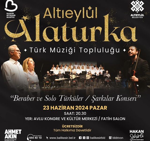 Altıeylül Alaturka Türk Müziği Topluluğu Konseri