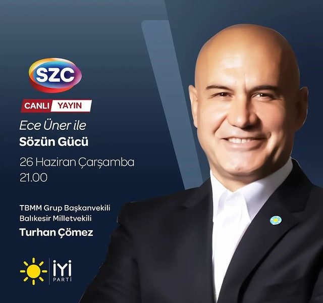 Turhan Çömez Bu Akşam Sözcü TV’de Siyasi Gelişmeleri Değerlendirecek