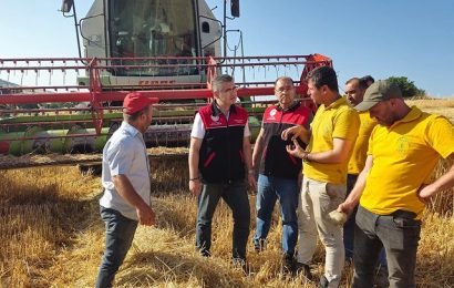 Balıkesir’de Biçerdöver Hasat Kontrolleri Sıkı Denetim Altında