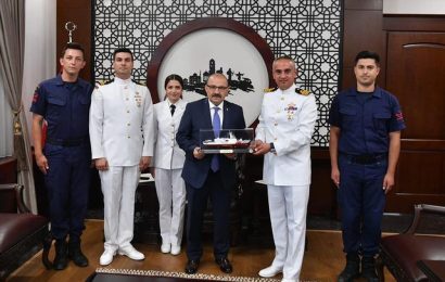 Sahil Güvenlik Komutanlığı’nın 42’nci Yıl Dönümünde Valilik Ziyareti